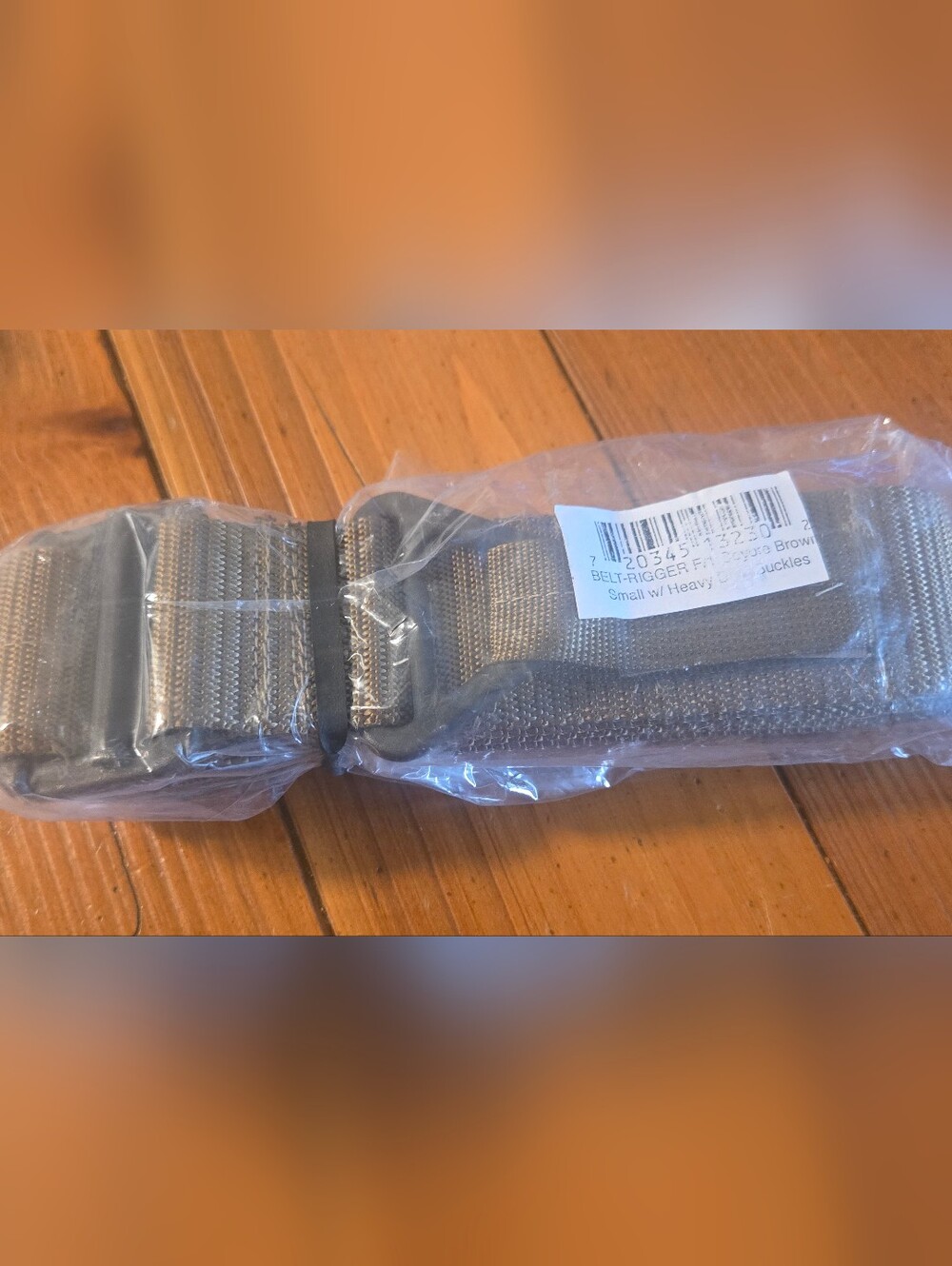 Brown Tactical Rigger Belt Small Heavy Duty Buckles Military Nylon Duty Belt